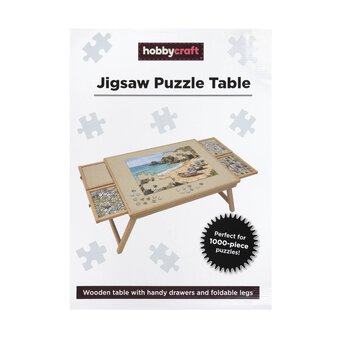 Jigsaw Puzzle Table with Legs