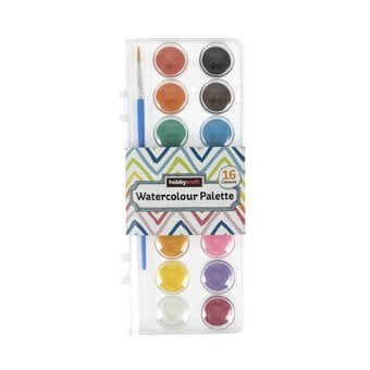 Watercolour Palette 16 Pack image number 5