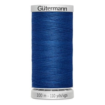 Gutermann Blue Upholstery Extra Strong Thread 100m (214)