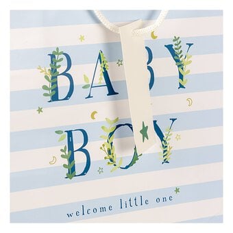 Baby Boy Gift Bag 36cm x 27cm image number 3
