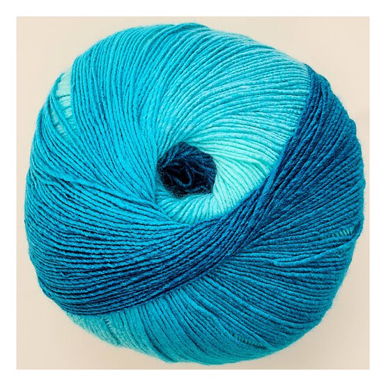 Sirdar Blue Jewelspun Aran Ombre 400g image number 2