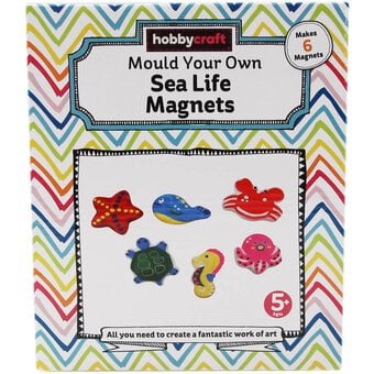 Mould Your Own Sea Life Magnets 6 Pack image number 5