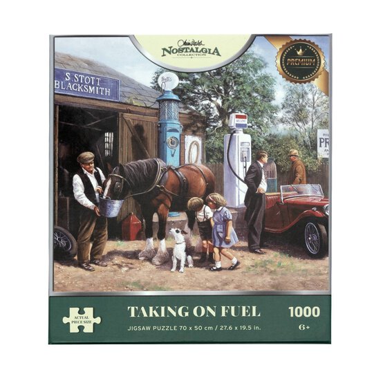 Taking on Fuel Jigsaw Puzzle 1000 Pieces image number 4