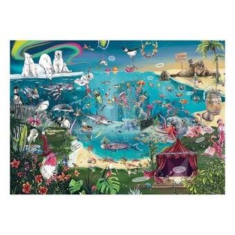 Gibsons A Collective of Creatures Jigsaw Puzzle 1000 Pieces image number 2