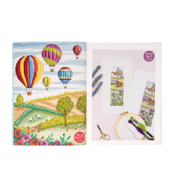 Cross Stitch Let’s Travel Book image number 2