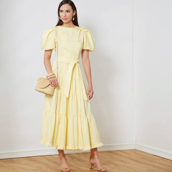 New Look Women&rsquo;s Dress Sewing Pattern N6694 image number 6