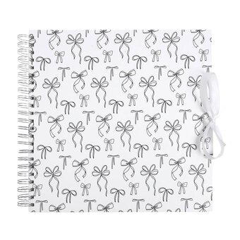 Spiral Bound Bows Scrapbook 12 x 12 Inches