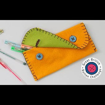 How to Sew a Felt Pencil Case
