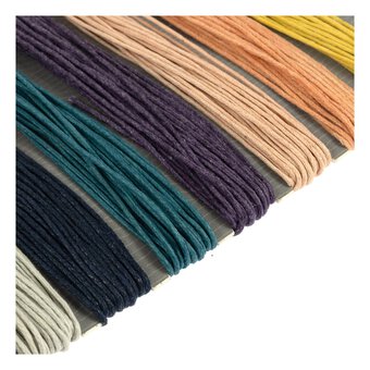 Assorted Cotton Cords 40m 8 Pack 