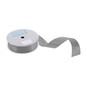 Trimits Metal Grey Double-Faced Satin Ribbon by the Metre 25mm image number 1