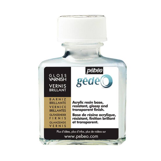 Pebeo Gedeo Finishing Gloss Varnish 75ml image number 1