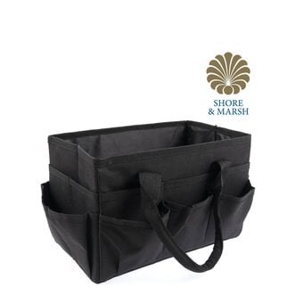 Shore & Marsh Black Tote Bag