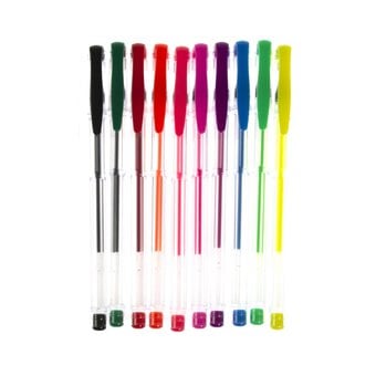 Vibrant Gel Pens 10 Pack