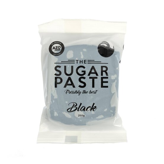 The Sugar Paste Black Sugarpaste 250g image number 1