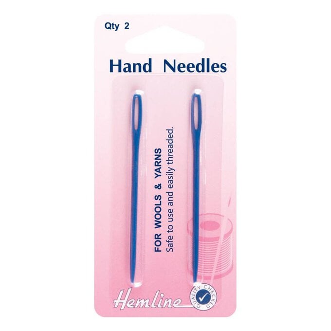 Hemline Plastic Yarn Needles 2 Pack image number 1