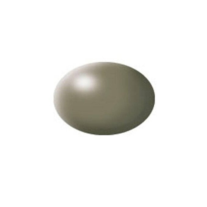 Revell Greyish Green Silk Aqua Colour Acrylic Paint 18ml (362) image number 1