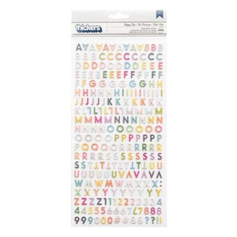 Happy Life Foam Letter Thickers Stickers 494 Pieces