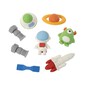 Space Erasers 6 Pack image number 1
