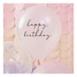 Ginger Ray Pink and Shell Confetti Balloons 5 Pack image number 3