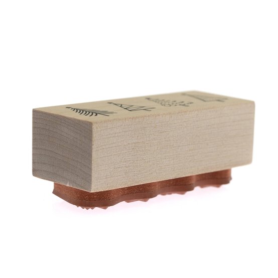 Christmas Trees Wooden Stamp 2.5cm x 6.4cm  image number 3