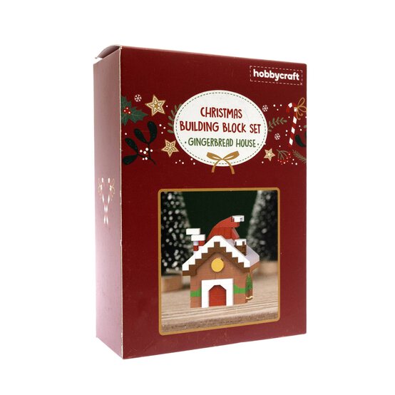 Gingerbread House Building Blocks Set  image number 3