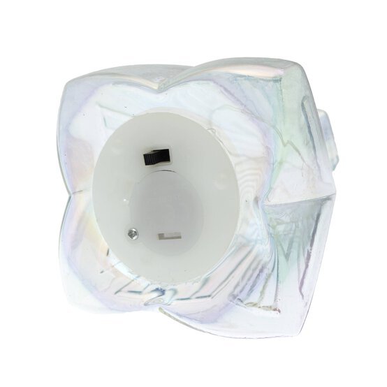 Pearlised Light-Up Tree 22cm image number 4