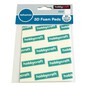 White Adhesive Foam Pads 12mm x 12mm x 2mm 80 Pieces image number 1