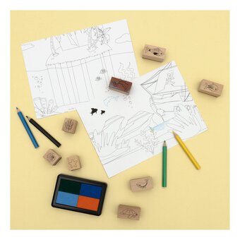 Under the Sea Stamp Scene Kit