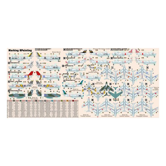 MisterCraft F-86F Sabre Model Kit 1:72 image number 2