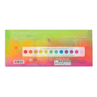 Neon Chroma Blends Watercolour Set 12 Pack image number 5