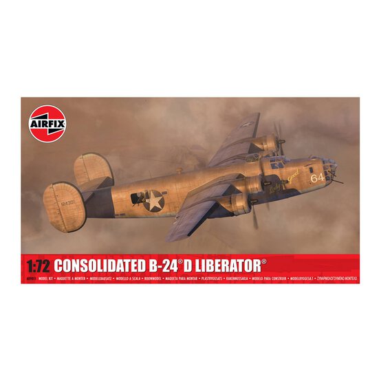 Airfix Consolidated B-24D Liberator Model Kit 1:72 image number 1