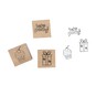 Let&rsquo;s Party Wooden Stamps 3 Pack image number 1