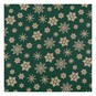 Metallic Snowflake Cotton Fabric by the Metre image number 2