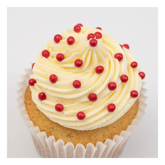 PME Red Pearl Sprinkles 4mm 74g  image number 3