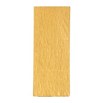 Metallic Gold Crepe Paper 100cm x 50cm