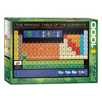 Eurographics Periodic Table of Elements Jigsaw Puzzle 1000 Pieces