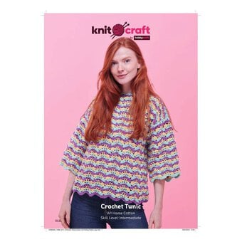 Knitcraft Home Cotton Crochet Tunic Digital Pattern 0111