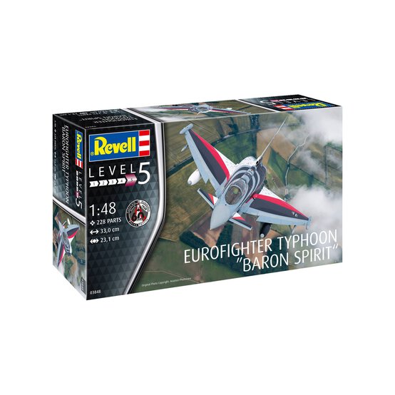 Revell Eurofighter Typhoon Baron Spirit Model Kit 1:48 image number 1