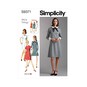 Simplicity Women's Dresses Sewing Pattern S9371 (F5 18W-26W) image number 1