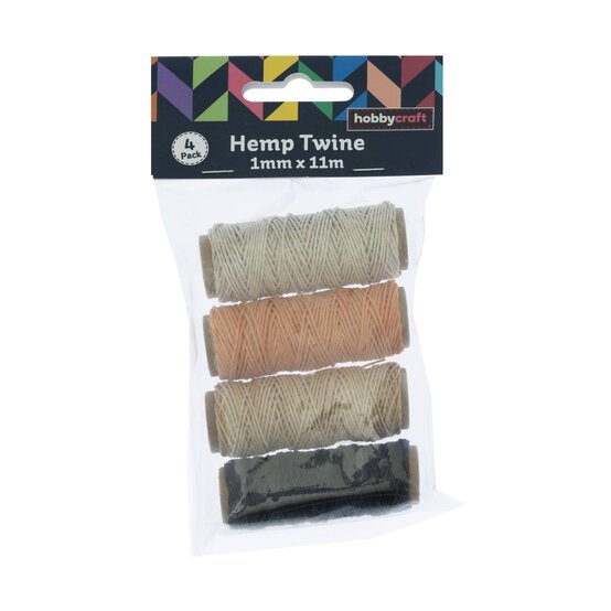 Neutral Hemp Twine 11m 4 Pack image number 7