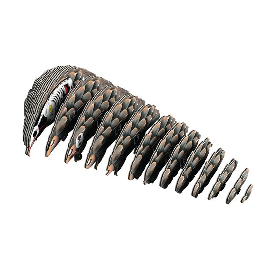Eugy 3D Pangolin Model image number 4