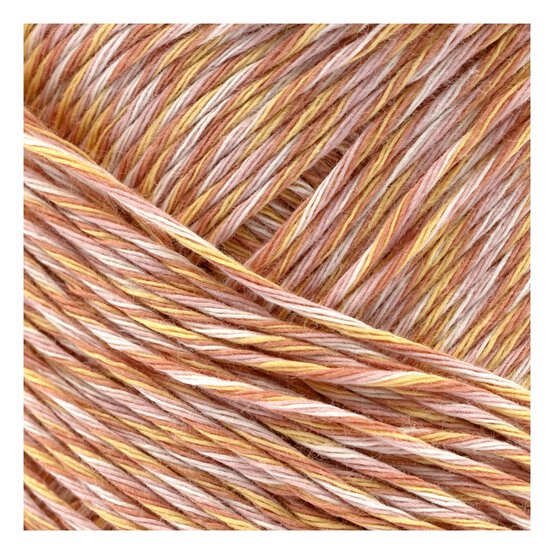 Knitcraft Yellow Peach Cotton Candy Sprinkles 4 Ply 50g image number 2