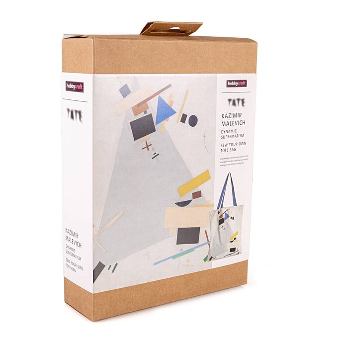 Tate Dynamic Suprematism Sew Your Own Tote Bag Kit image number 1