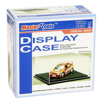 Master Tools Display Case 12cm x 12cm x 5cm