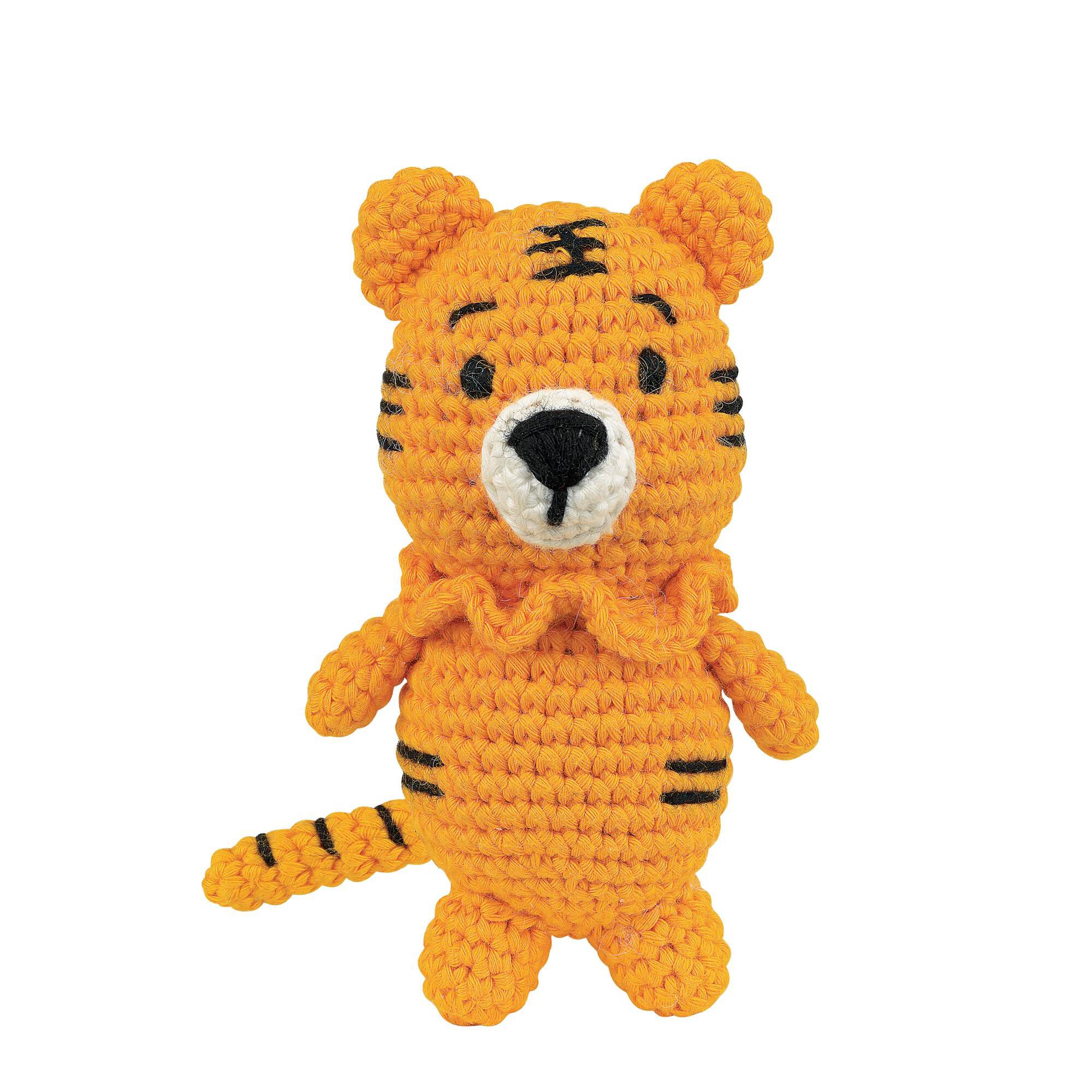 Torey the Tiger Mini Crochet Amigurumi Kit Hobbycraft