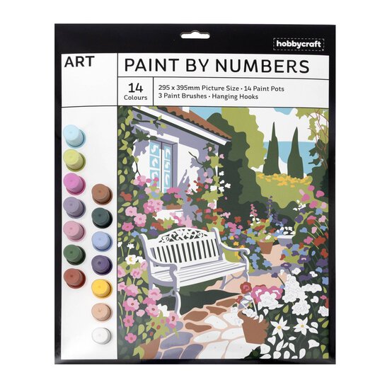 Cottage Garden Paint by Numbers image number 1