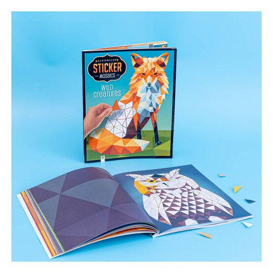 Kaleidoscope Sticker Mosaics Wild Creatures image number 4