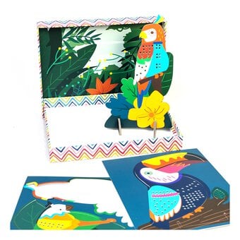 Bird Forest Cross Stitch Craft Kit image number 2