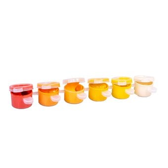 Sunset Acrylic Craft Paints 5ml 6 Pack image number 3