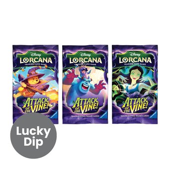 Assorted Disney Lorcana Attack of the Vine Trading Card Booster Pack